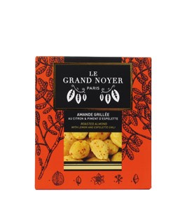 Amande grillée au citron et piment d'Espelette - Le Grand Noyer