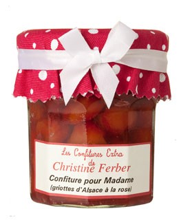 Confiture pour Madame - Confiture de griottes à la rose - Christine Ferber