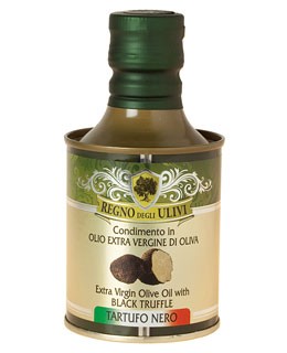Huile d'olive aromatisée à la truffe noire - Regno degli Ulivi