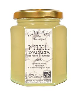 Miel d'acacia bio - Miellerie Bousquet