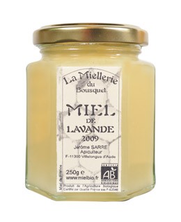 Miel de lavande bio - Miellerie Bousquet