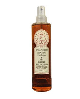 Vinaigre Balsamique de Modène Blanc en spray "Oro Nobile" - 4 ans - Leonardi