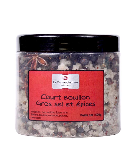 Gros sel de Guérande aux épices - Maison Charteau