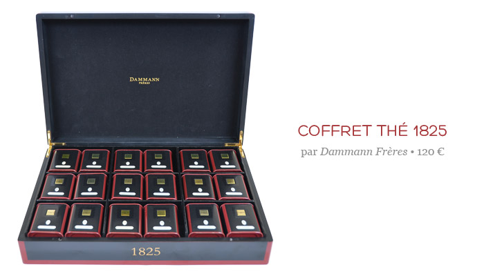 coffret thé 1825