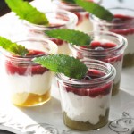 Dessert rhubarbe vanille caseilles