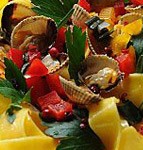 Pappardelle alle Vongole