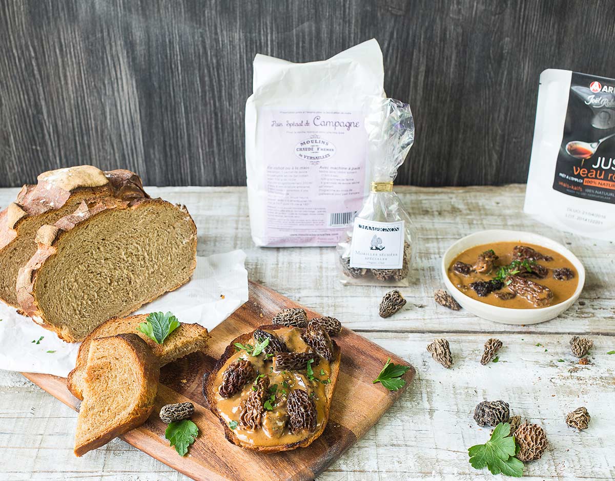 Croûte aux morilles - Edélices
