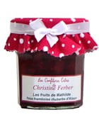 Confiture Les fruits de Mathilde - fraises, framboises et rhubarbe - Christine Ferber