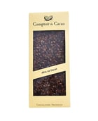 Tablette chocolat noir - fève de cacao - Comptoir du Cacao
