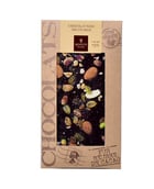 Tablette chocolat noir - fruits secs - Bovetti