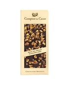 Tablette chocolat noir - noix de pécan caramélisée - Comptoir du Cacao
