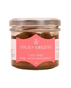 Chutney poires, notes de pain d'épices - La Tour d'Argent