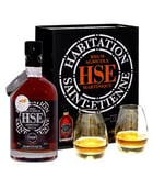 Coffret Rhum HSE Réserve Spéciale VSOP + 2 verres - Habitation Saint-Etienne