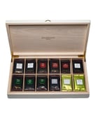 Coffret thé bois Palace - 72 sachets cristal - Dammann Frères