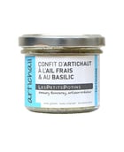 Artichail - Confit d'artichaut à l'ail frais et au basilic - Les Petits Potins