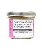 Confit d'artichaut graines de colza et fève de tonka - Articolza