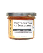 Confit de poivron aux épices et au miel - Poivronmiel