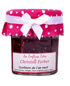 Confiture de Nicole aux Cerises Noires d'Alsace 250 gr à Obernai