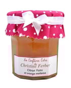 Confiture 2 agrumes - citrons yuzu et oranges Maltaises - Christine Ferber