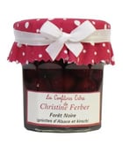 Confiture Forêt Noire aux griottes et au kirsch