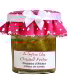 Confiture de rhubarbe d'Alsace et fleurs de sureau - Christine Ferber