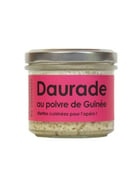 Rillettes de daurade grise au poivre de Guinée