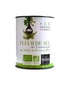 Fleur de sel de Camargue aux herbes de Provence bio - Provence Tradition