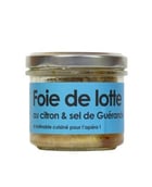 Rillettes de foie de lotte au citron et sel de Guérande