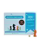 Jeu des petits chevaux en chocolat 