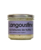 Rillettes de langoustine aux brisures de truffes