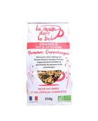 Granola bio - Pommes Canneberges - La Main dans le Bol