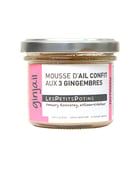 Mousse d'ail confit aux 3 gingembres - Ginjail