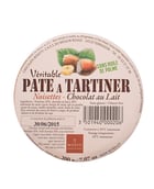 Pâte à tartiner - chocolat au lait et noisettes - Bovetti