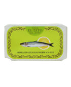 Petites sardines à l'huile d'olive et au citron - Calle el Tato