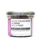 Pulpe d'olive noire au rhum et à la figue - Figolive noire