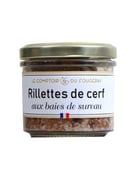 Rillettes de cerf aux baies de sureau - Comptoir Fougeray