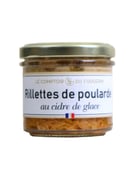 Rillettes de poularde au cidre de glace