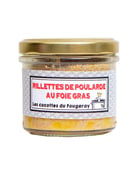 Rillettes de poularde au foie gras - Comptoir Fougeray