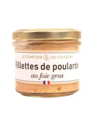 Rillettes de poularde au foie gras - Comptoir Fougeray