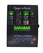 Coffret le poivre en 4 couleurs - Sarabar