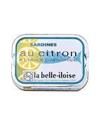 Sardines à l’huile d’arachide et au citron - La Belle-Iloise
