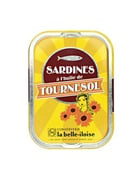 Sardines à l’huile de tournesol - La Belle-Iloise