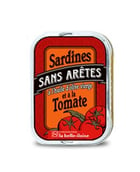 Sardines sans arêtes à l’huile d’olive et à la tomate