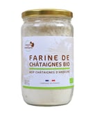 Farine de châtaignes d'Ardèche AOP bio