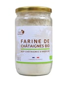 Farine de châtaignes d'Ardèche AOP bio - Saveurs d'Ardèche