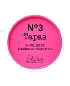 Tapas N°3 - Calmars, piquillos et citrons frais - L'Atelier du Cuisinier
