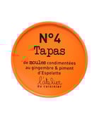 Tapas N°4 - Moules au gingembre et piment d’Espelette - L'Atelier du Cuisinier