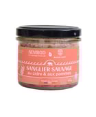 Terrine de sanglier sauvage au cidre et aux pommes - Nemrod