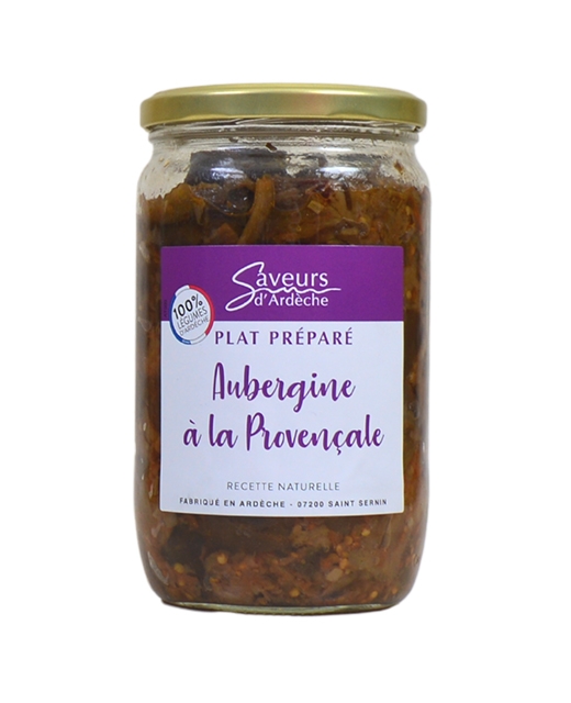 Plat préparé - aubergine à la provençale