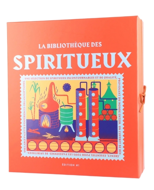La Bibliothèque des spiritueux - 24 spiritueux à déguster - Edélices